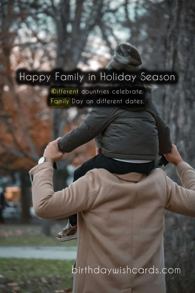 Celebrate Love and Togetherness with Family Day on December 26th