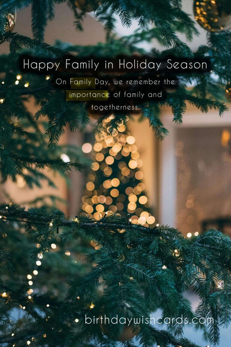 Celebrate Love and Togetherness with Family Day on December 26th