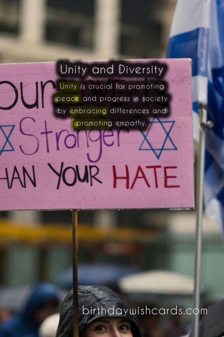 July 11 - Unity Day: Promoting Unity and Solidarity Around the World