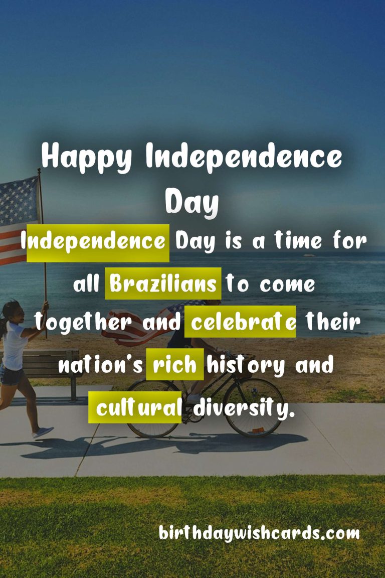 September 9 – Independence Day of Brazil