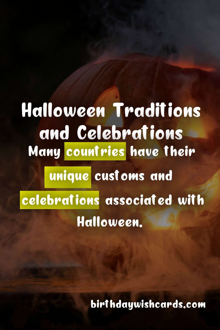 October 31 – Halloween: History, Traditions and Celebration