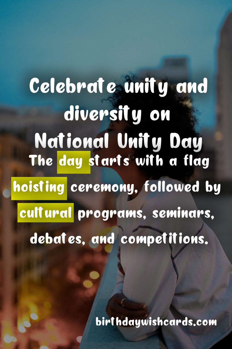 February 4: National Unity Day