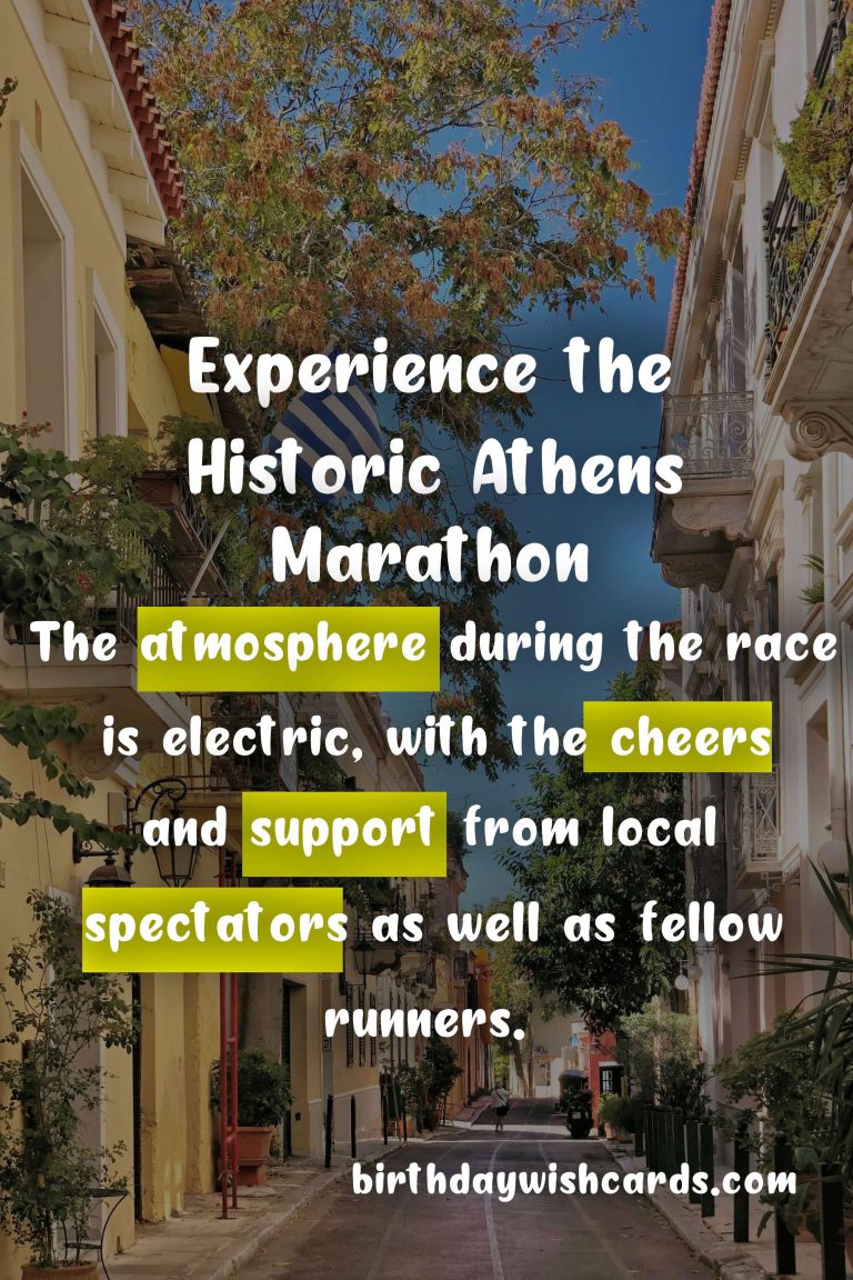 Experience the Athlete in You: Athens Marathon – November
