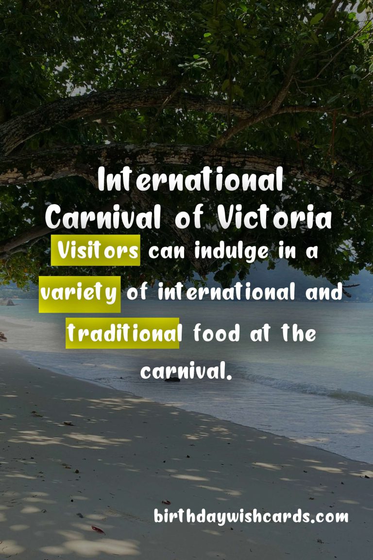 Explore the Vibrant and Colorful International Carnival of Victoria – An Epitome of Entertainment