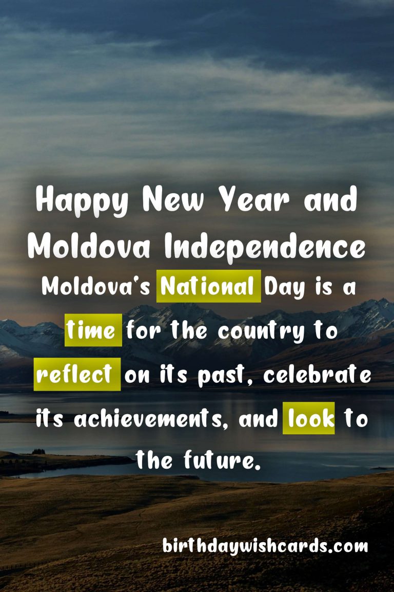 December 31: New Year's Eve and Moldovan National Day