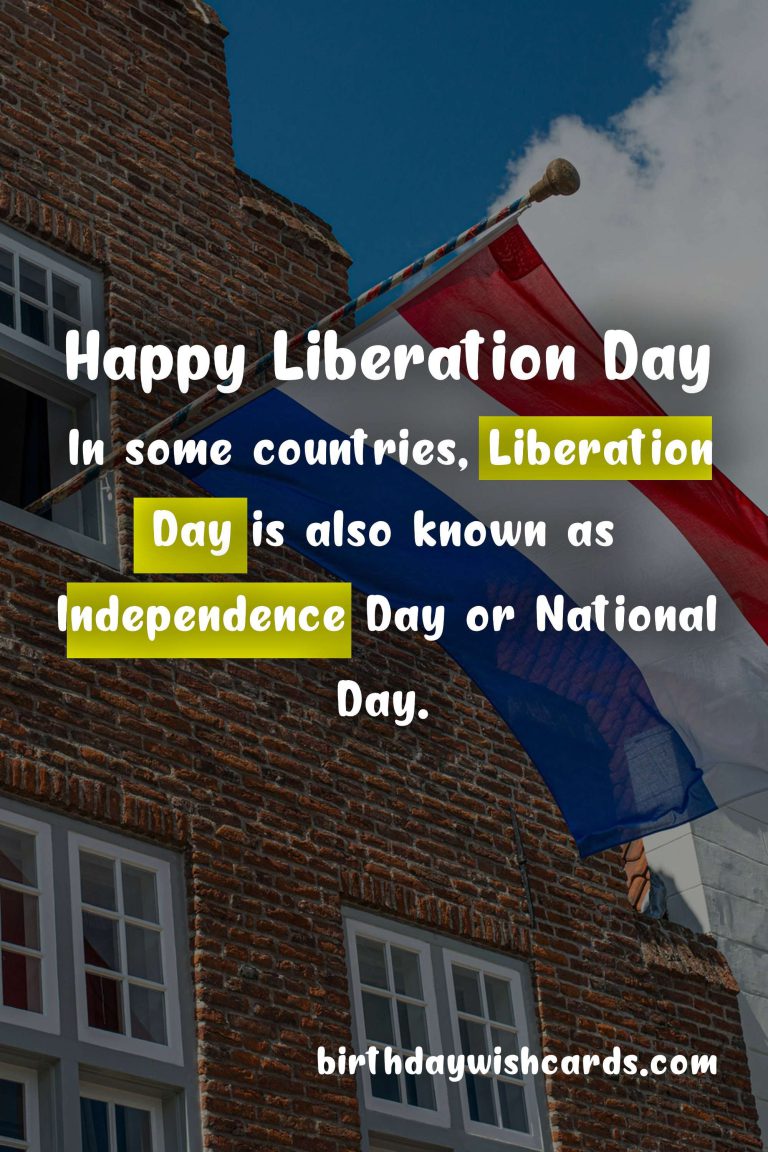 Celebrate Liberation Day – February 22 with Joy and Pride