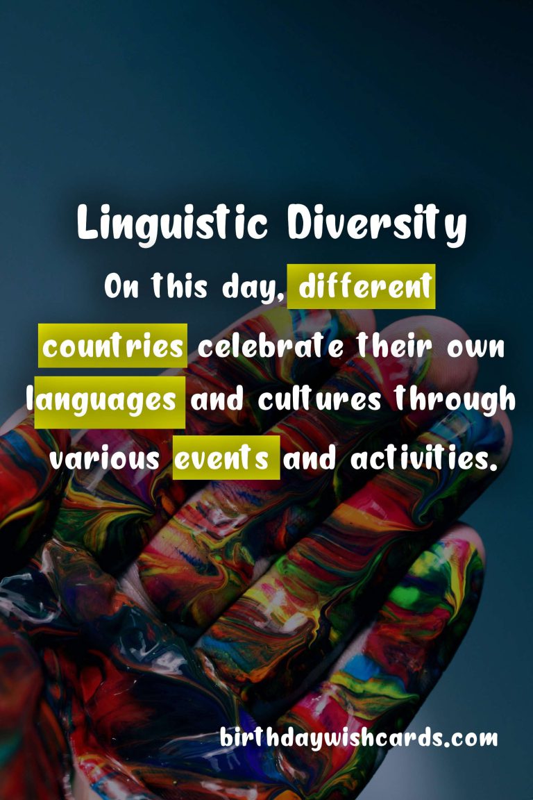 Commemorating Language Day – A Celebration of Diversity and Unity