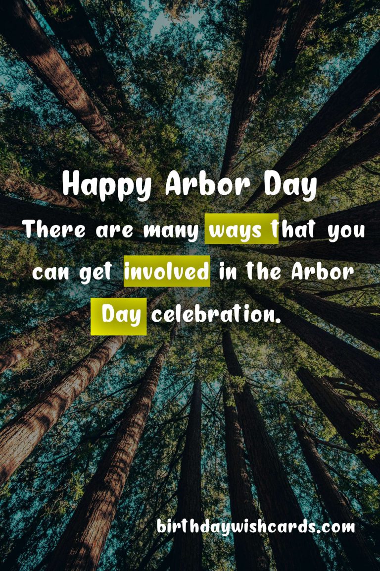 Arbor Day - July 30th: A Celebration of Trees and Nature
