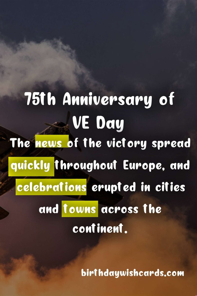 Celebrating May 8: VE Day and the End of World War II in Europe.