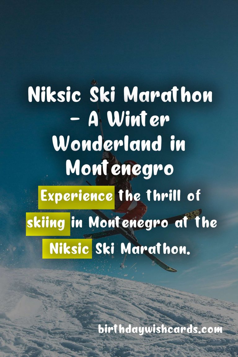Niksic Ski Marathon – December 5-7, 2021