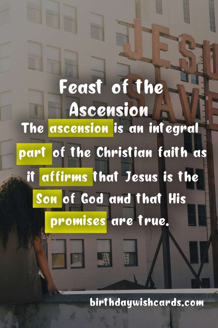 Celebrate the Feast of the Ascension on May 13 with Joy and Gratitude