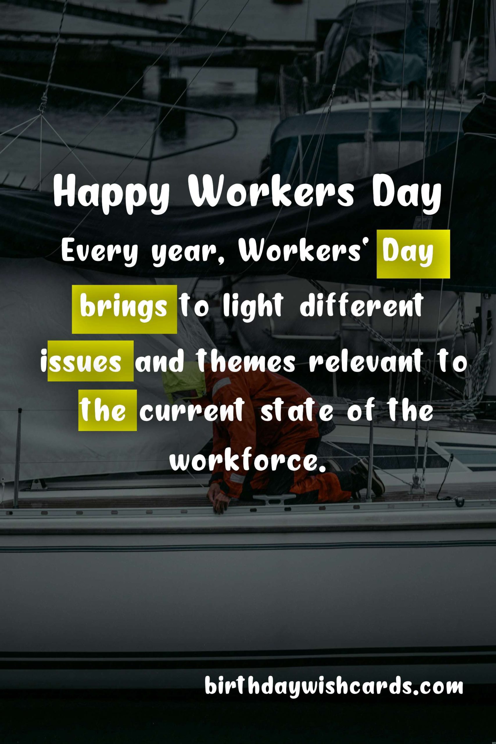 Workers' Day - Celebrating the Contributions and Rights of Workers on May 1
