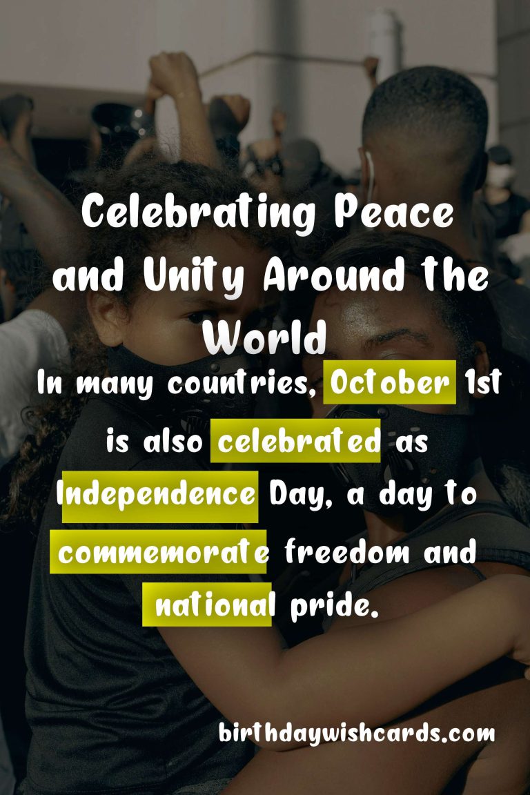 Celebrate International Day of Non-Violence and Independence Day Around the World
