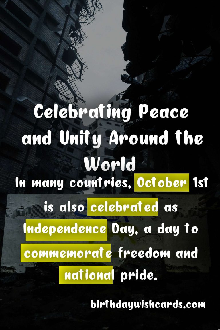Celebrate International Day of Non-Violence and Independence Day Around the World