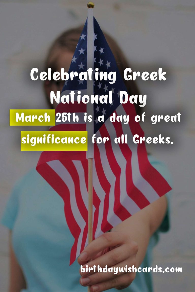 Celebrate Greek National Day with Pride: A History of March 25th