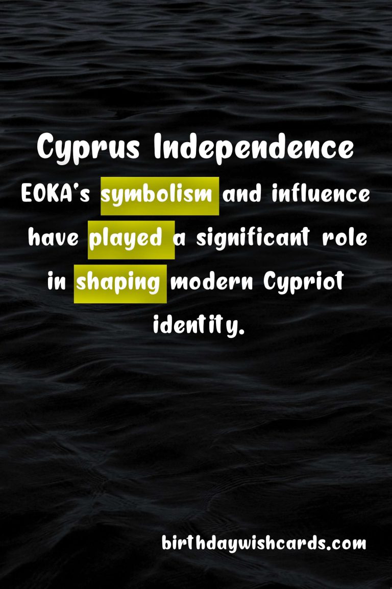 Remembering EOKA Day: Celebrating the Fight for Freedom on April 26th