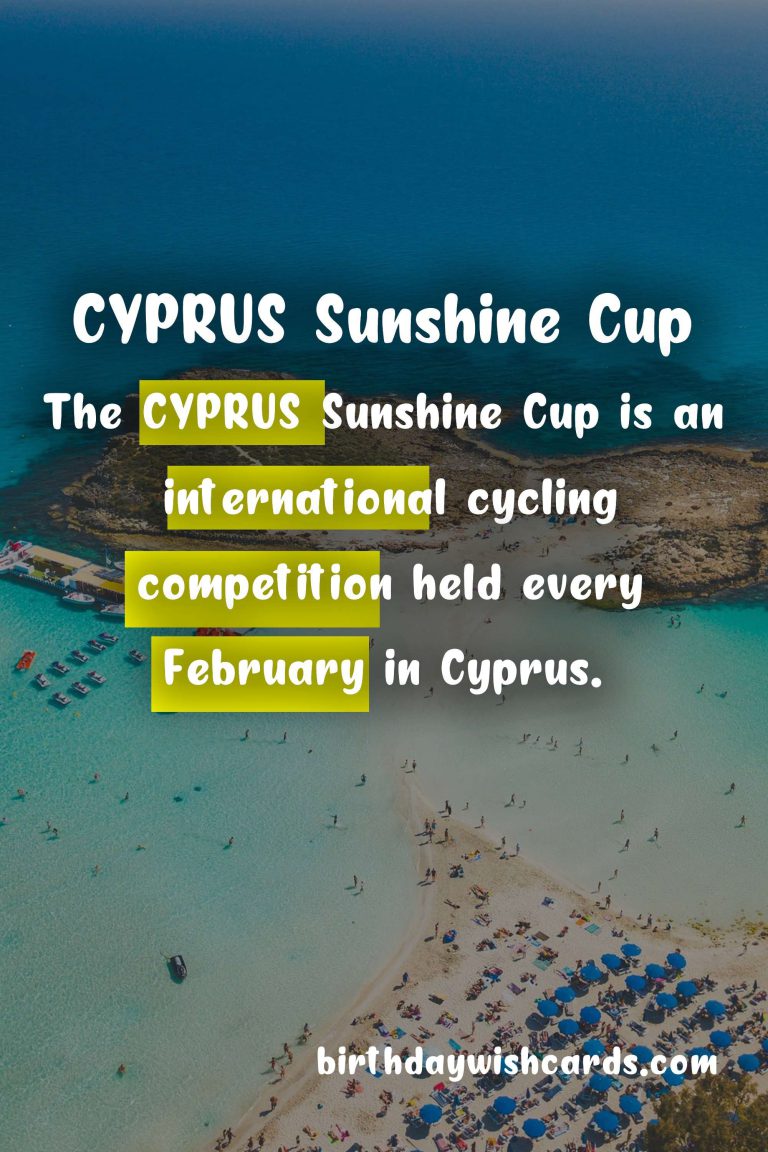 Saddle Up for the CYPRUS Sunshine Cup – The Ultimate Cycling Competition in February
