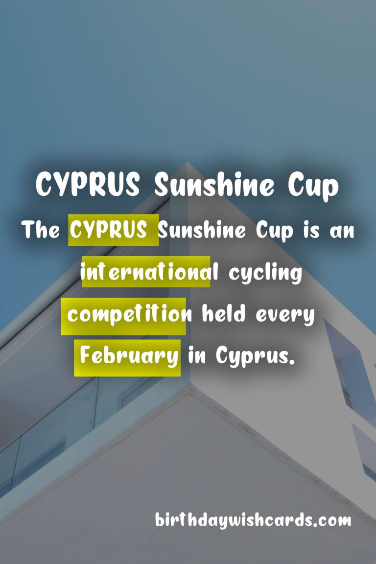 Saddle Up for the CYPRUS Sunshine Cup – The Ultimate Cycling Competition in February