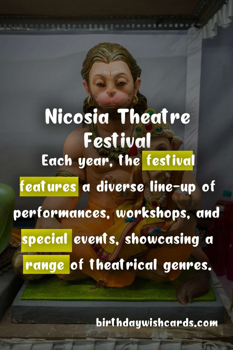 Nicosia Theatre Festival - October 2021: A Celebration of Theatre Arts, Culture, and Diversity