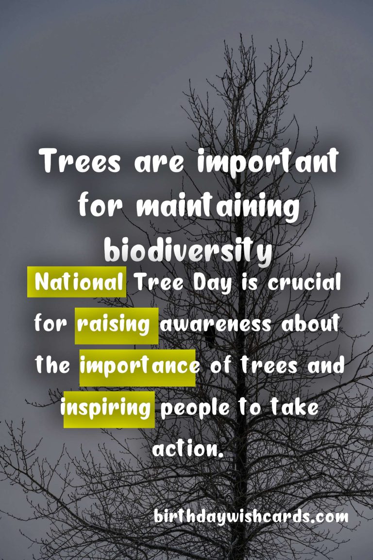 National Tree Day: June 6
