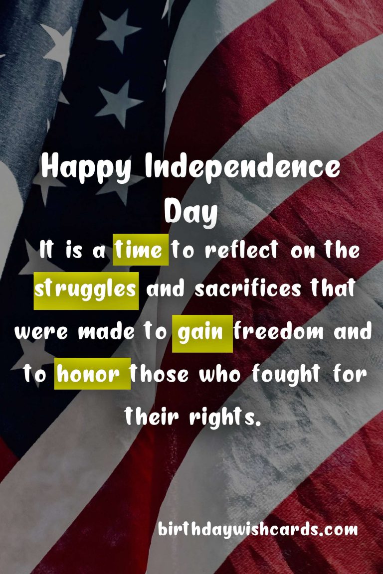 April 17: Independence Day