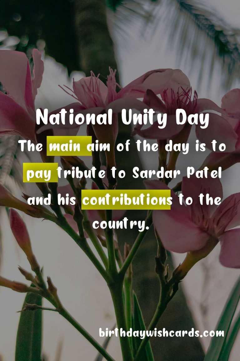 Celebrating National Unity Day – October 21st