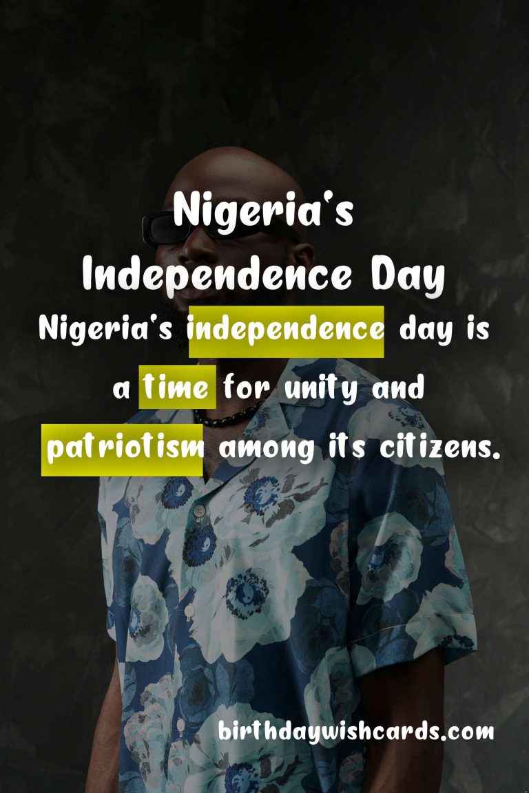 Nigeria's Independence Day - October 1