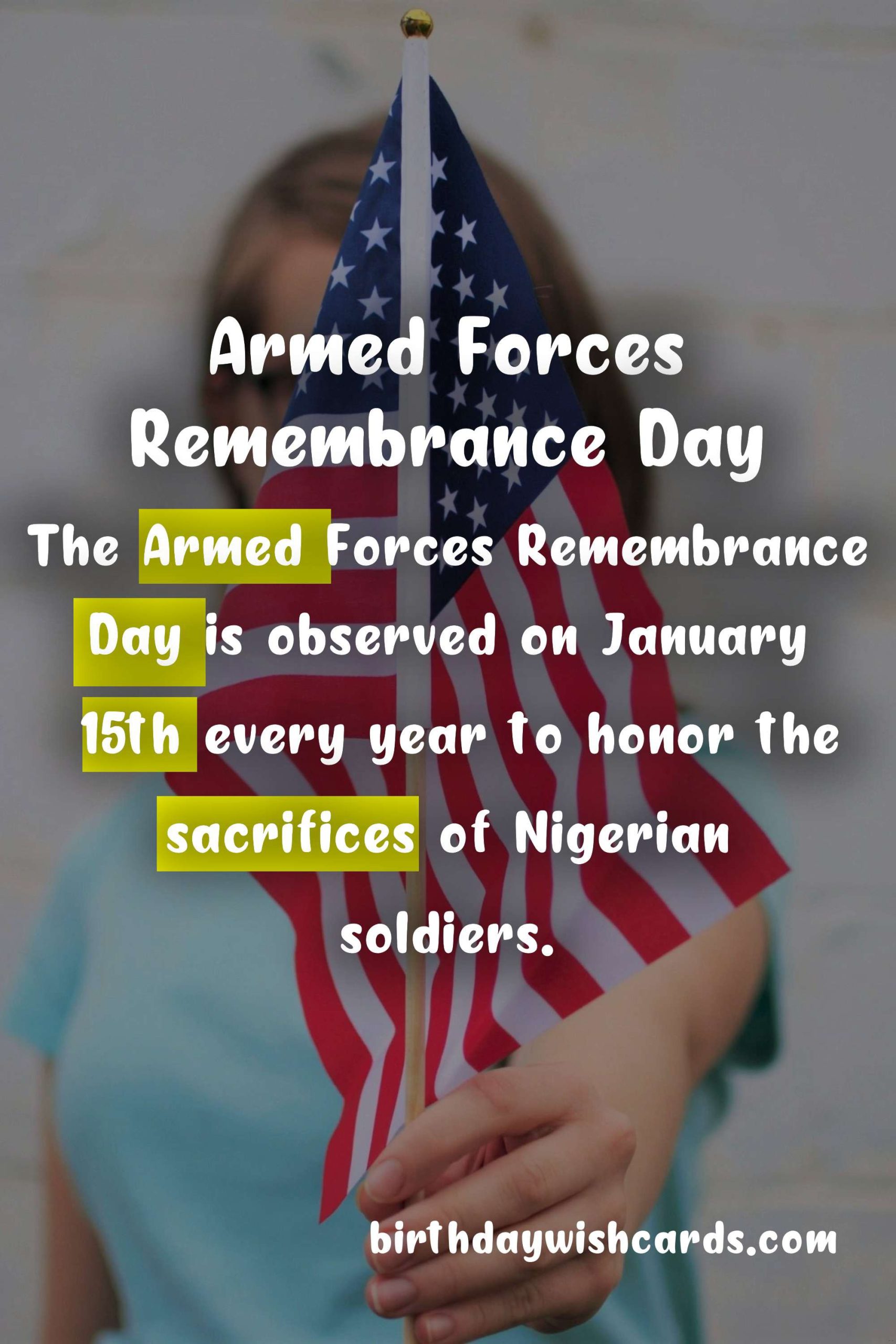 Armed Forces Remembrance Day - A Day to Remember and Honor Our Heroes