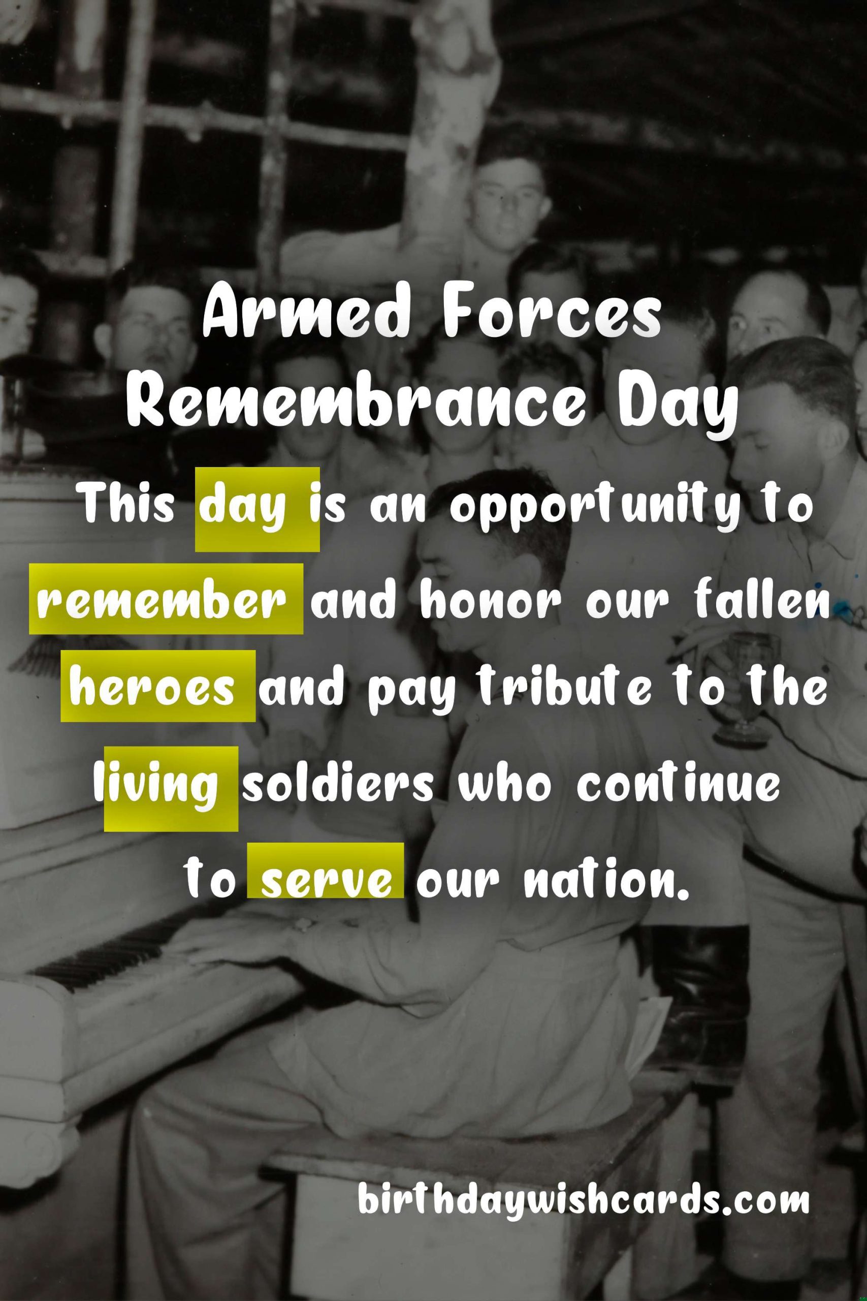 Armed Forces Remembrance Day - A Day to Remember and Honor Our Heroes