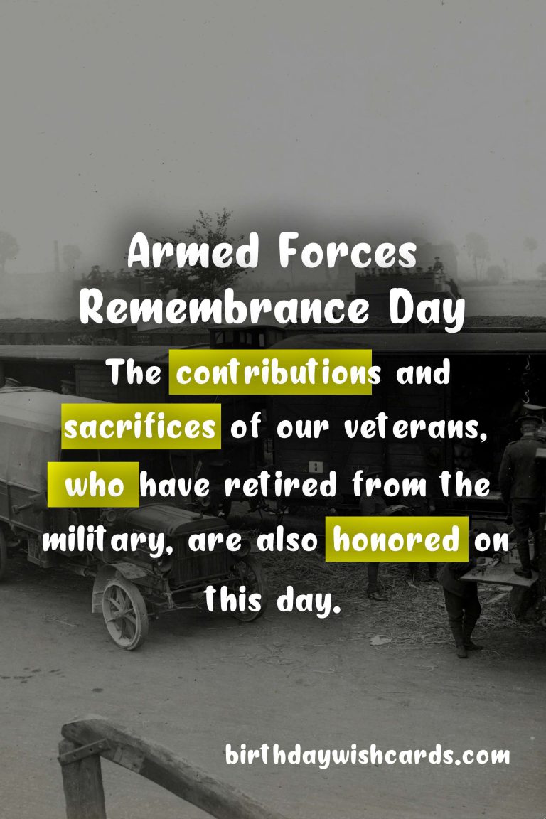 Armed Forces Remembrance Day - A Day to Remember and Honor Our Heroes