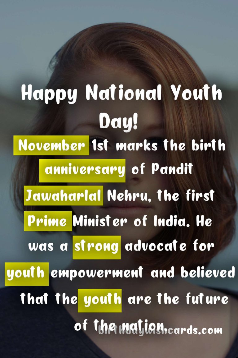 National Youth Day – Celebrating the Future of Our Nation