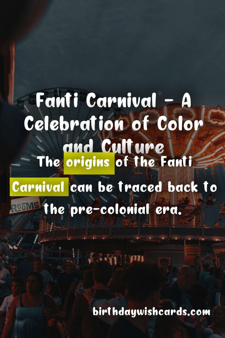 Fanti Carnival - July 3: Celebrating Tradition and Unity