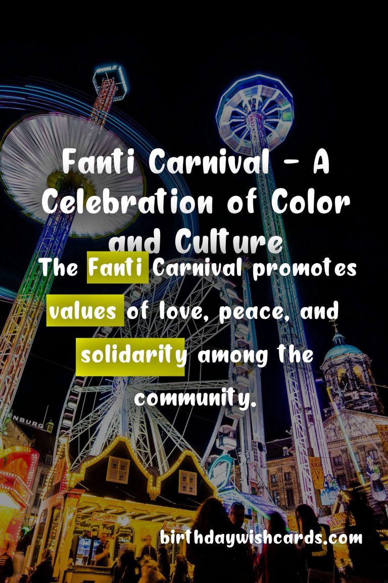 Fanti Carnival - July 3: Celebrating Tradition and Unity