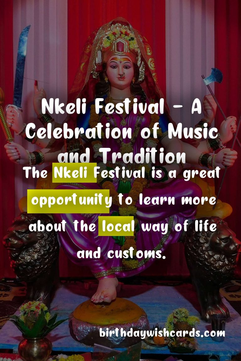 Nkeli Festival – November 15: A Celebration of Music, Culture, and Tradition
