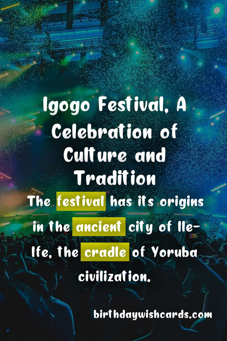 Celebrate Igogo Festival on October 15: A Festive Spectacle of Traditions and Culture