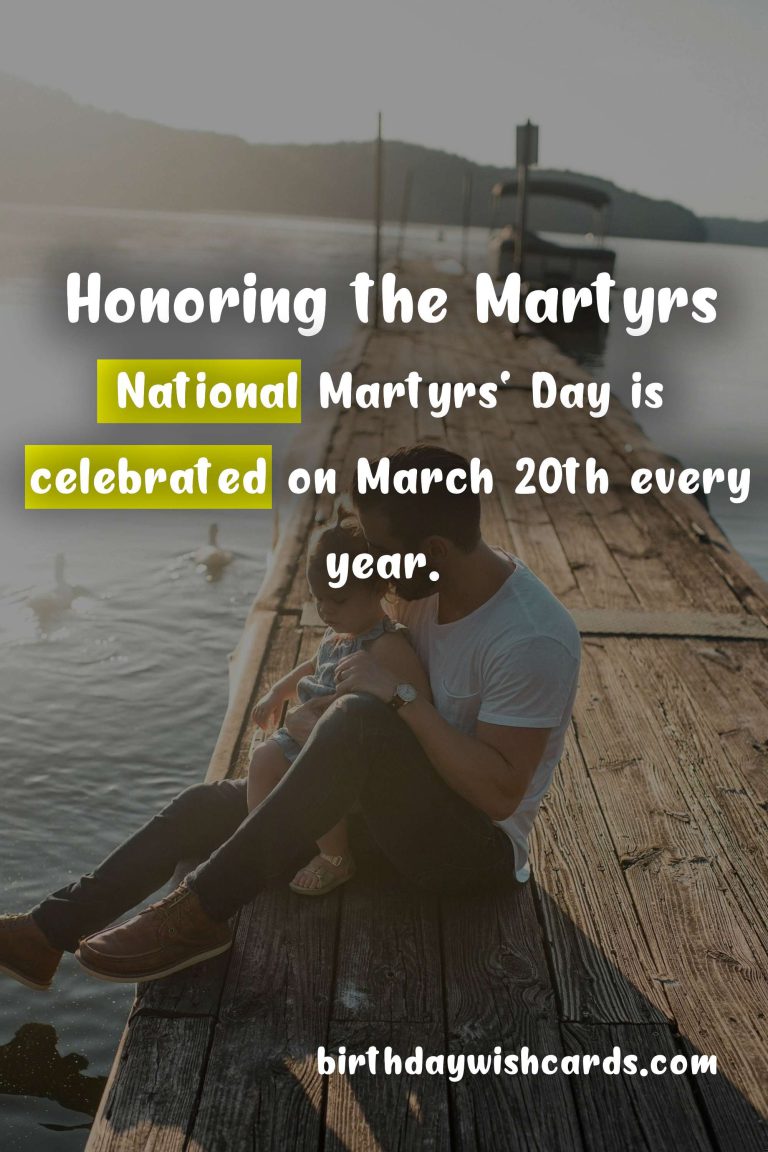 Honoring the Martyrs: National Martyrs' Day Celebration Around the World