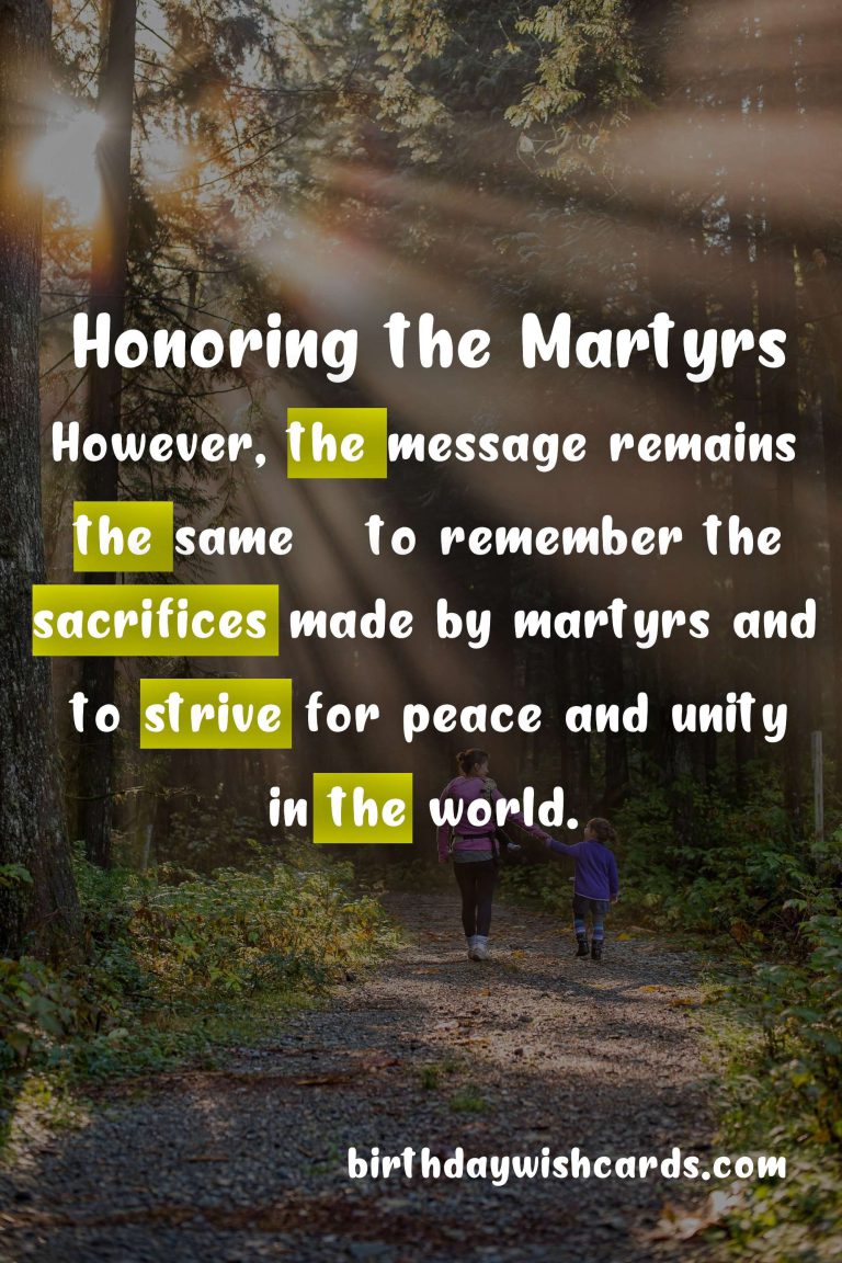 Honoring the Martyrs: National Martyrs' Day Celebration Around the World