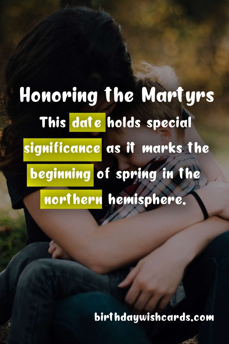 Honoring the Martyrs: National Martyrs' Day Celebration Around the World