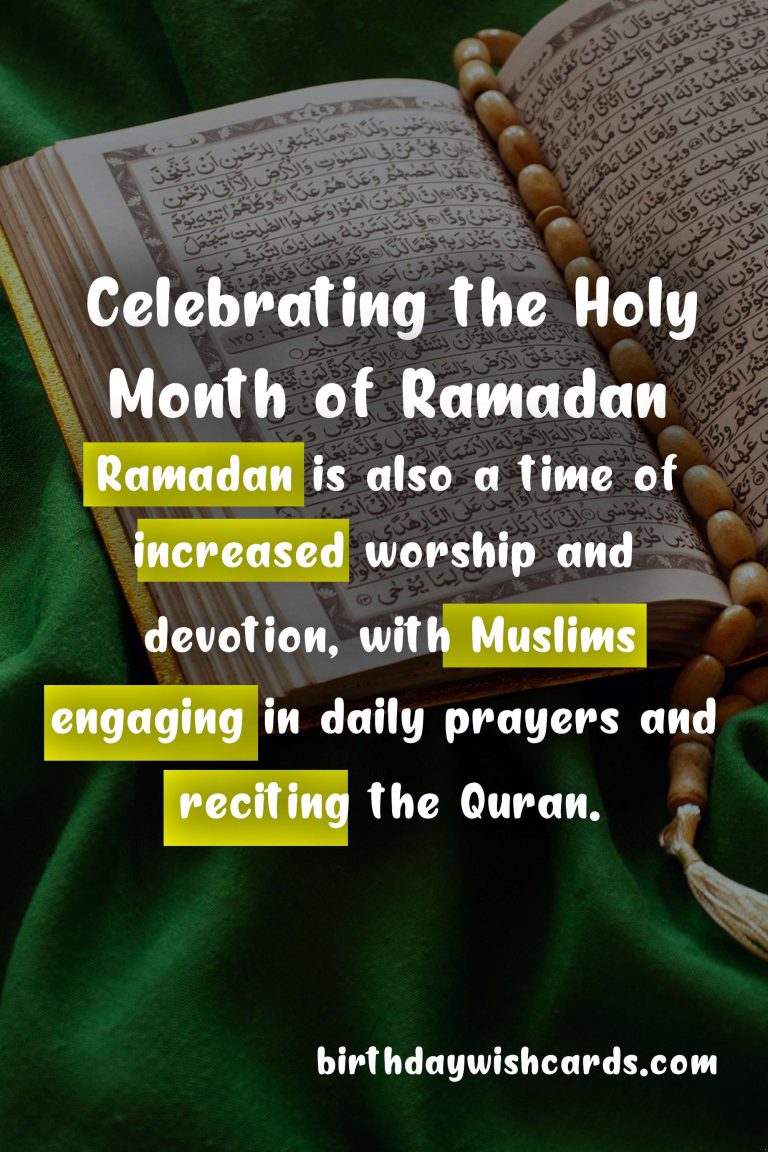 Celebrating the Holy Month of Ramadan: Everything You Need to Know