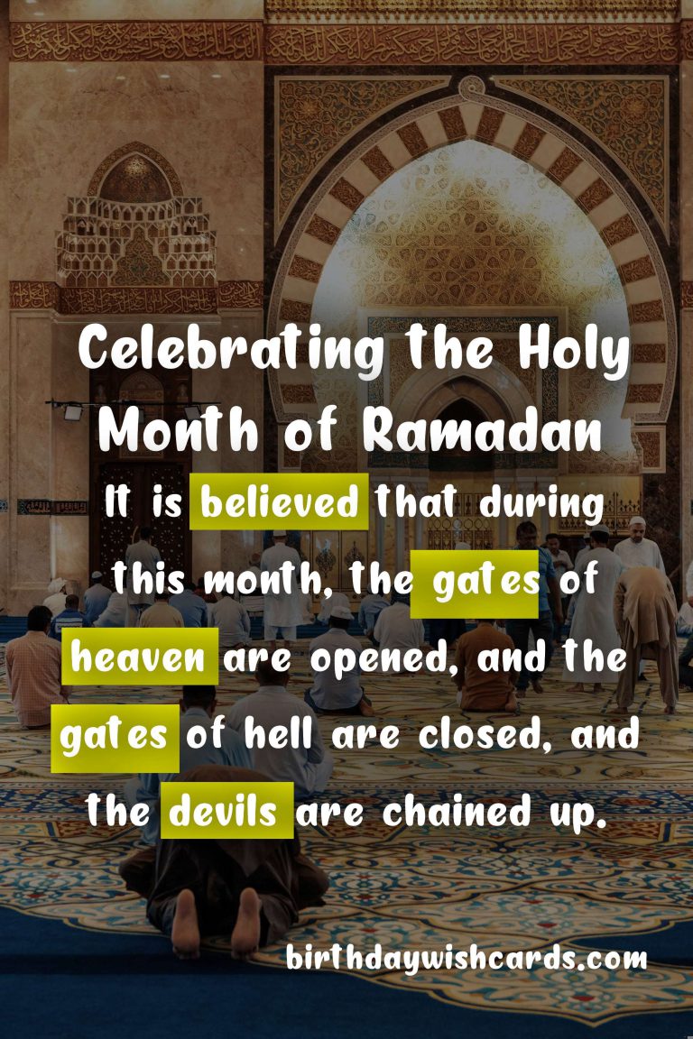 Celebrating the Holy Month of Ramadan: Everything You Need to Know
