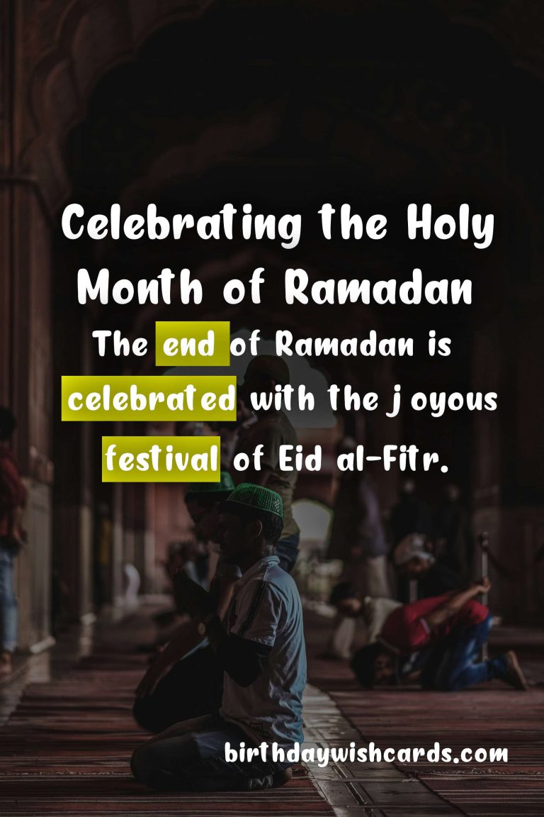 Celebrating the Holy Month of Ramadan: Everything You Need to Know