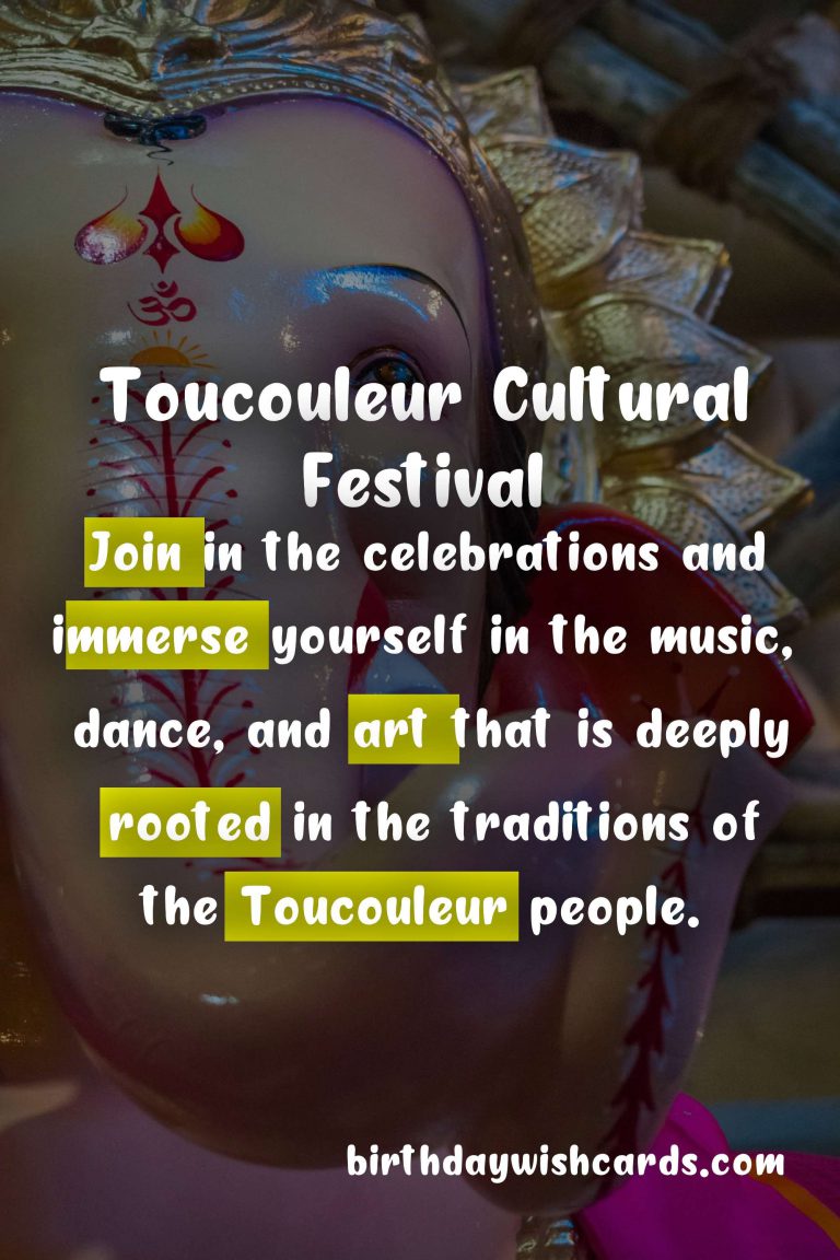 Celebrate African Culture at the Annual Toucouleur Cultural Festival This March