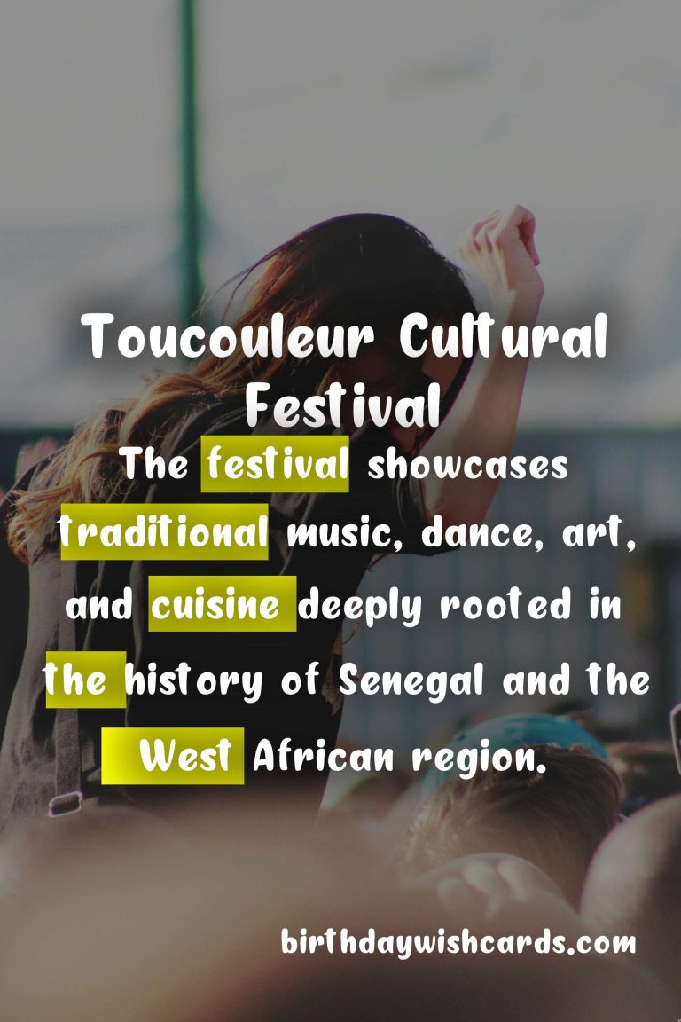 Celebrate African Culture at the Annual Toucouleur Cultural Festival This March