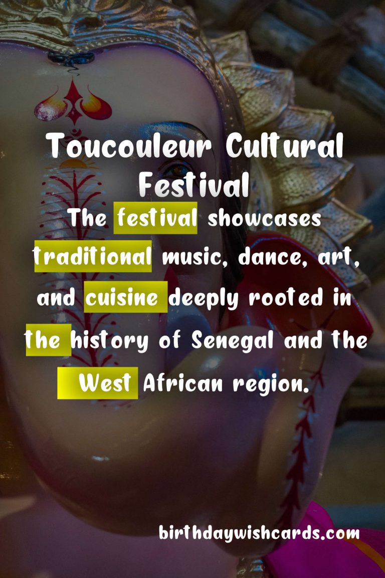 Celebrate African Culture at the Annual Toucouleur Cultural Festival This March