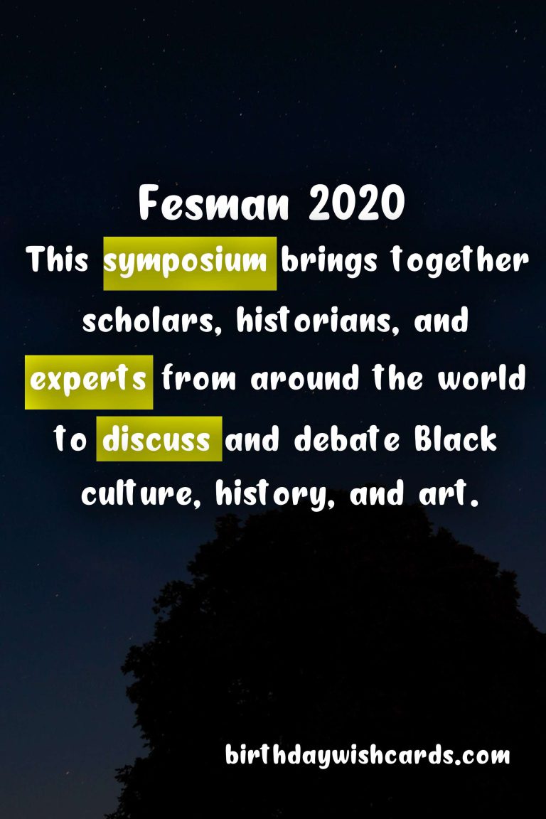 Discover the Rich Cultural Heritage at Fesman (World Festival of Black Arts) in December