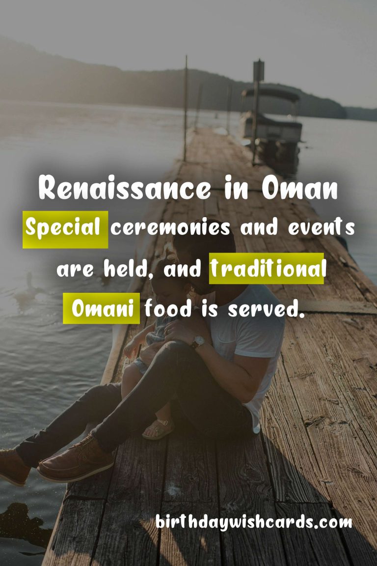 Oman Renaissance Day: Celebrating the National Holiday of July 23rd