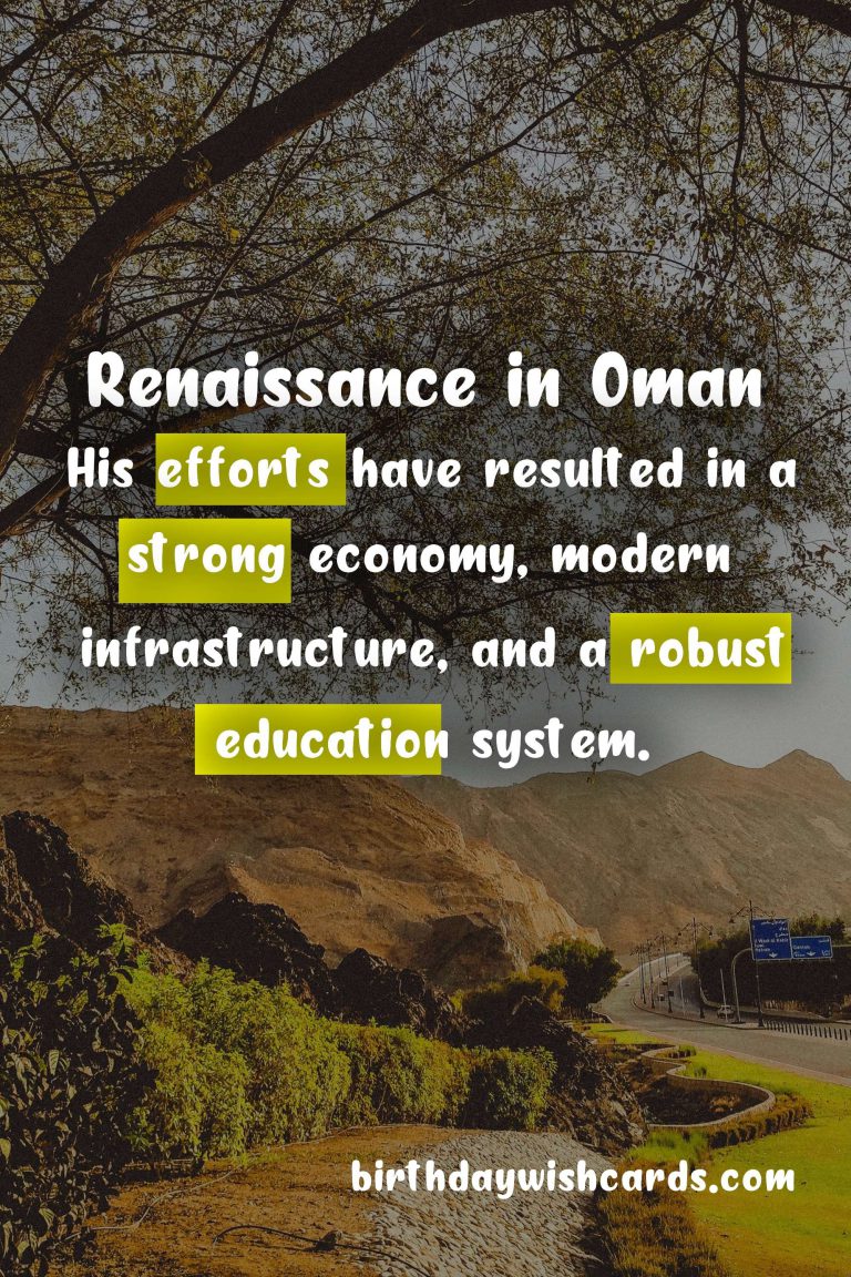 Oman Renaissance Day: Celebrating the National Holiday of July 23rd