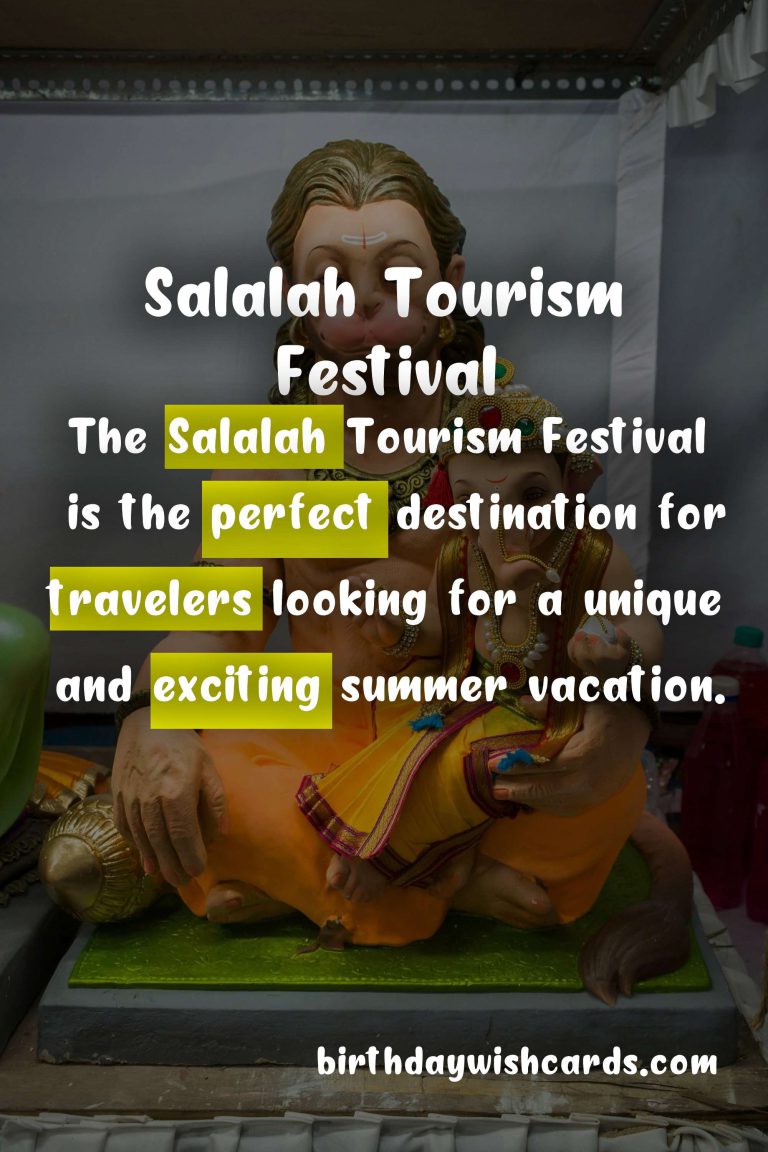 Salalah Tourism Festival – A Must-Visit Summer Destination