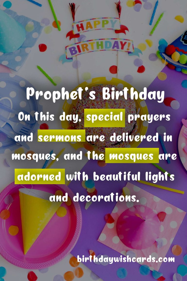 Prophet’s Birthday: A Celebration of Love, Peace, and Unity
