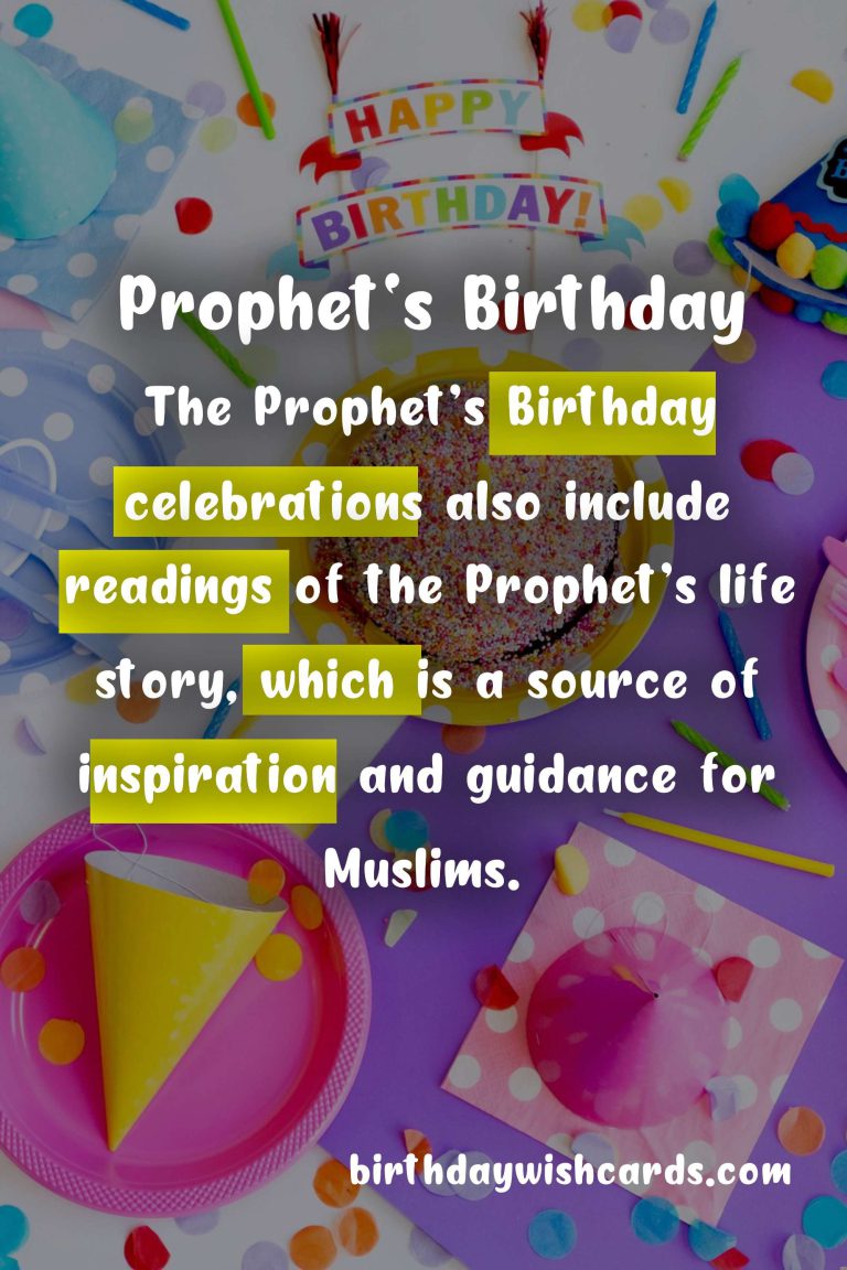 Prophet’s Birthday: A Celebration of Love, Peace, and Unity